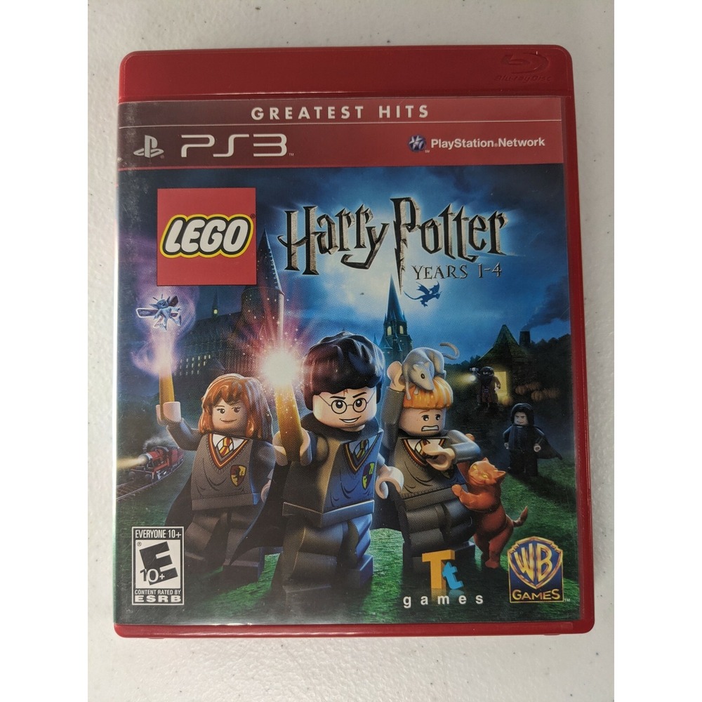 LEGO Harry Potter Years 1-4 Sony PlayStation 3 PS3 Greatest Hits Complete CIB